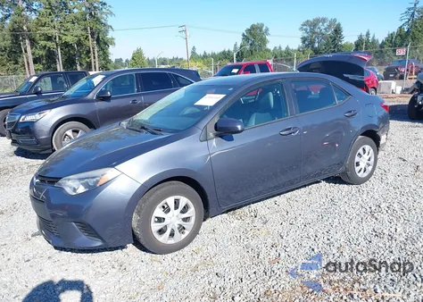 2016 Toyota Corolla L from USA, damaged, VIN 5YFBURHE0GP464455